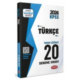 Data Yayınları 2024 KPSS Ultra Serisi Türkçe 20 Deneme Sınavı