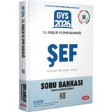 Data Yayınları 2026 Gys Gençlik Ve Spor Bakanlığı Şef Soru Bankası