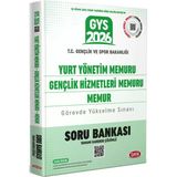 Data Yayınları 2026 GYS Gençlik ve Spor Bakanlığı Yurt Yönetim Memuru Gençlik Hizmetleri Memuru Memur Soru Bankası