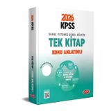 Data Yayınları 2026 KPSS Genel Yetenek - Genel Kültür Tek Kitap Konu Anlatımlı + Dijital Eğitim Platformu Hediye