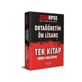 Data Yayınları 2026 KPSS Genel Yetenek - Genel Kültür Tek Kitap Ortaöğretim Ön Lisans Konu Anlatımlı