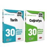 Data Yayınları 2026 Kpss Tarih Ve Coğrafya Deneme Seti 2 Kitap