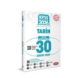 Data Yayınları 2026 KPSS Ultra Serisi Tarih Tamamı Çözümlü 30 Deneme Sınavı