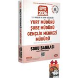 Data Yayınları 2026 T.c. Gençlik ve Spor Bakanlığı Yurt Müdürü-Şube Müdürü-Gençlik Merkezi Müdürü Gys Soru Bankası