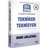 Data Yayınları 2026 Üds Gençlik Ve Spor Bakanlığı Tekniker Teknisyen Konu Anlatımlı