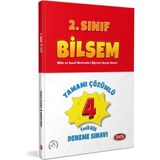 Data Yayınları Bilsem 2. Sınıf Tamamı Çözümlü 4 Fasikül Deneme Sınavı 2023