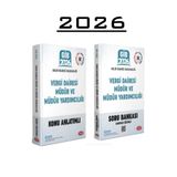 Data Yayınları Data 2026 GİB Vergi Dairesi Müdür Ve Müdür Yardımcılığı Sınavı Konu+Soru 2KİTAP.