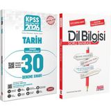 Data Yayınları Data 2026 Kpss Tarih Ultra 30 Deneme ve Akm Dil Bilgisi Soru Bankası Seti 2 Kitap