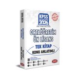 Data Yayınları KPSS Genel Yetenek - Genel Kültür Ortaöğretim Ön Lisans Tek Kitap Konu Anlatımlı