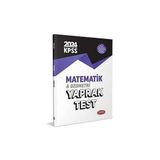 Data Yayınları KPSS Matematik Yaprak Test