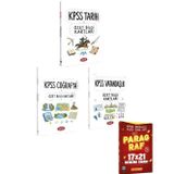 Data Yayınları Kpss Tarih+Cografya+Vatandaşlıl Özet Bilgi Kartları+Evp Akademi Tyt Paragraf Rest 17 X 21 Deneme