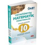 Data Yayınları ÖABT 2017 Ortaöğretim Matematik Öğretmenliği Tamamı Çözümlü 10 Deneme Sınavı
