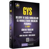 Data Yayınları Pegem 2026 Gys Belediye ve Bağlı Kuruluşları ile Mahalli Idare Birlikleri 3. Grup Konu Anlatımlı Soru Bankası Görevde Yükselme Pegem Akademi Yayınları
