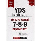 Data Yayınları Pegem 2026 Yds Ingilizce Türkiye Geneli 3 Deneme Çözümlü (7-8-9) Pegem Akademi Yayınları
