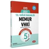 Data Yayınları - T.C. Sağlık Bakanlığı Memur VHKİ 5 Deneme
