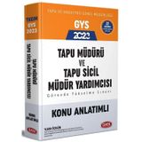 Data Yayınları Tapu Müdürü - Tapu Sicil Müdür Yardımcısı - Arşiv Memuru Gys Hazırlık Kitabı