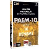 Data Yayınları Yargı 2026 Komiser Yardımcılığı Paem-10 Yıldız 10 Deneme Çözümlü 13. Baskı Yargı Yayınları
