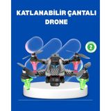 Datatek 1080P Full Hd Katlanabilir Drone Uzun Uçuş Süreli Hafif Tasarım