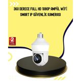 Datatek 1080P Görüntü Kaliteli Wi-Fi Ampul Tipi Güvenlik Kamerası