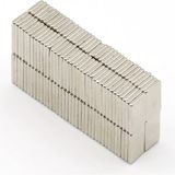 Datatek 20 Adet 15X10X1.5 mm Köşeli Neodyum Mıknatıs N35 Magnet Dayanıklı Nikel Kaplama ( Lisinya )