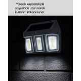 Datatek 3 In 1 Solar Duvar Lambası – IP65 Su Geçirmez, Hareket Sensörlü Yeni Nesil
