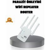 Datatek 50 Cihaz Destekli 300MBPS Kablosuz Sinyal Güçlendirici RJ45 Kablolu Kullanım