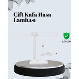 Datatek Ayarlanabilir Açıya Sahip Masa Lambası | Kademeli Işık Seviyesi, Modern ve Kompakt Tasarım - Lisinya