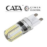 Datatek Cata Ct 4249 3W LED Kapsül Ampul 3200K Gün Işığı G9 Duy
