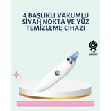 Datatek Cilt Dostu Vakumlu Siyah Nokta Temizleyici – Siyah Nokta, Yağ ve Makyaj Kalıntılarına Karşı