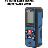 Datatek Daflong 50 Metre Lazer Ölçüm Cihazı Kompakt Tasarım ve Dijital Ekran ile Kullanıcı Dostu