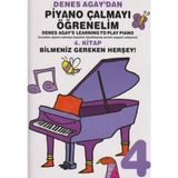 Datatek Denes Agay'dan Piyano Çalmayı Öğrenelim 4. Kitap Bilmeniz Gereken Herşey!