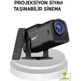 Datatek HDMI USB Girişli Akıllı Projeksiyon Cihazı Taşınabilir Düşük Tüketimli