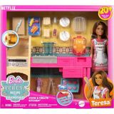 Datatek JCT06 Teresa ve Mutfağı Oyun Seti - Barbie And Teresa Recipe For Friendship