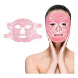 Datatek Jel Buz Paketi Yüz Maskesi Baş Ağrısı Yastık Kozmetik Maske + Çift Taraflı Cilt Fırçası