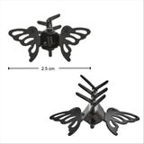 Datatek Kelebek Figürlü Metal Toka - 100 cm - Siyah