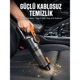 Datatek Kompakt Kablosuz Süpürge Güçlü Çekiş ve Düşük Ses Seviyesi - Lisinya