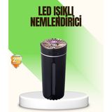 Datatek LED Işıklı Aromaterapi Hava Nemlendirici Ultrasonik Sessiz Nem Ayarı