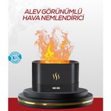 Datatek LED Işıklı Buhar Makinesi Alev Efektli Kumandalı Oda Nemlendirici