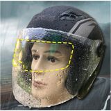 Datatek Motosıklet Kaskı Içın Yağmur Kaydırıcı