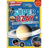 Datatek National Geographic Kids Süper Uzay Çıkartmalı Faaliyet Kitabı