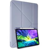 Datatek Newface Samsung Galaxy P610 Tab S6 Lite 10.4 Kılıf Kalemlikli Mars Tablet Kılıfı - Lila