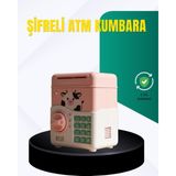Datatek Pembe Şifreli Eğitici Atm Kasa Çocuk Kumbarası