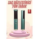 Datatek Saç Düzleştirici Fön Makinesi Saç Fırçası Profesyonel Üflemeli