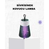 Datatek Şarjlı Mor Işıklı Sivrisinek Öldürücü Lamba – Sessiz ve Kimyasal Içermez - Lisinya
