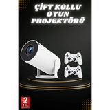 Datatek Taşınabilir Android Projeksiyon Ayaklı Çift Kollu 4K Çözünürlüklü Sinema Projeksiyonu
