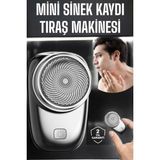 Datatek Tıraş Makinesi Mini Sıfır Sakal Yanak Tıraş Makinesi USB Şarjlı