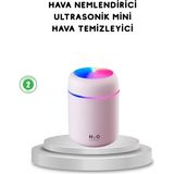 Datatek USB Bağlantılı LED Işıklı Hava Nemlendirici – Sessiz ve Kullanıcı Dostu Tasarım