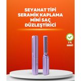 Datatek USB Şarjlı Kablosuz Saç Düzleştirici – Seyahat ve Günlük Kullanım