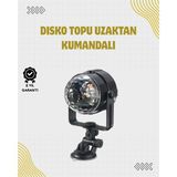 Datatek Uzaktan Kumandalı, Ses Kontrollü LED Disko Işığı - Parti ve Kulüpler Için
