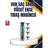 Datatek Vgr V-695 Profesyonel Tıraş Makinesi Seramik Bıçaklı Turbo Güçlü Motor - Lisinya